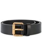 Gucci Kingsnake Print Belt, Men's, Size: 100, Black, Leather
