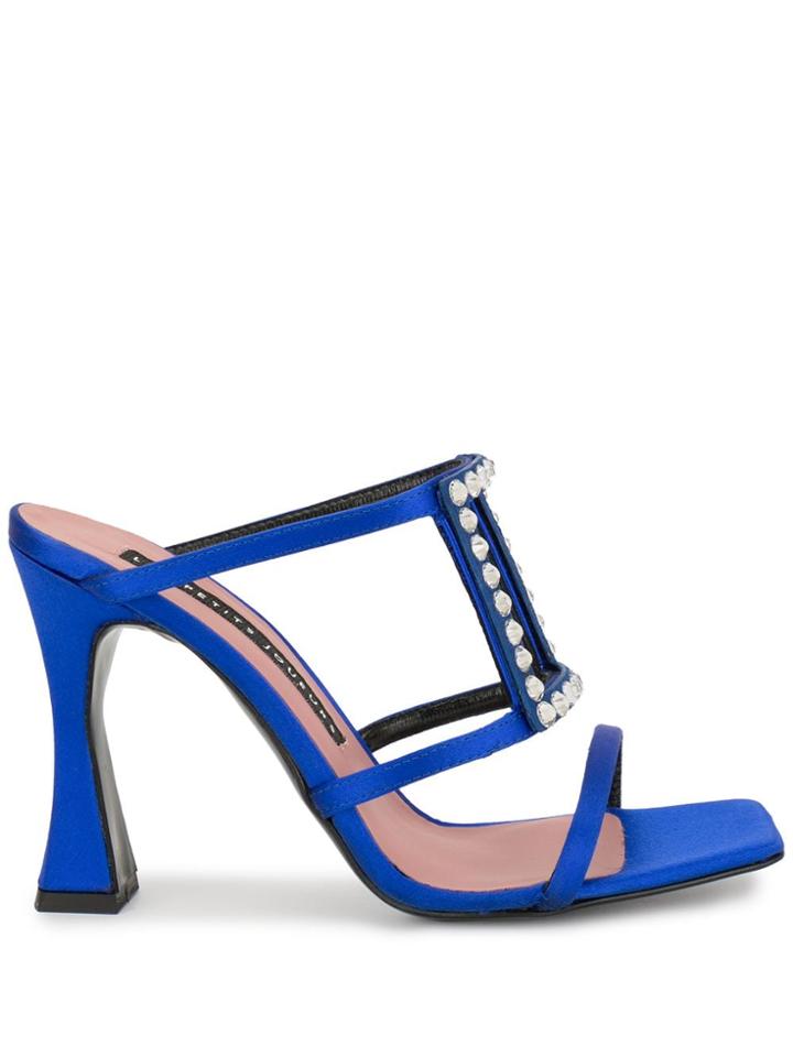 Les Petits Joueurs Hoya Cage Sandals - Blue