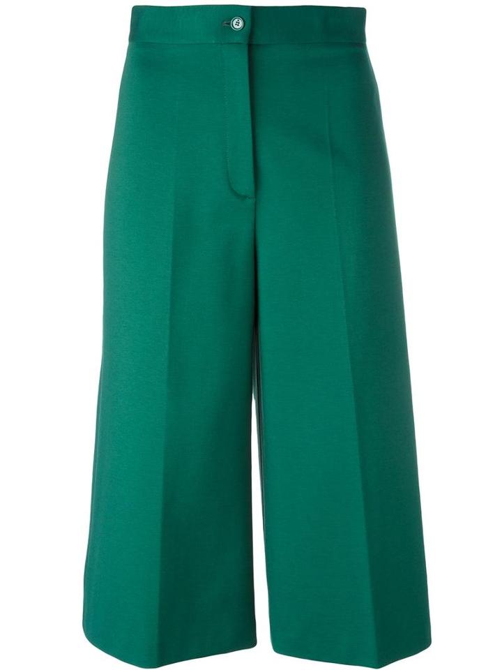 M Missoni Tailored Long Shorts, Women's, Size: 42, Green, Viscose/polyamide/spandex/elastane