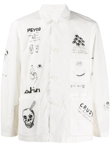 Johnundercover Johnundercover Jux42031 White Nylon/polyester