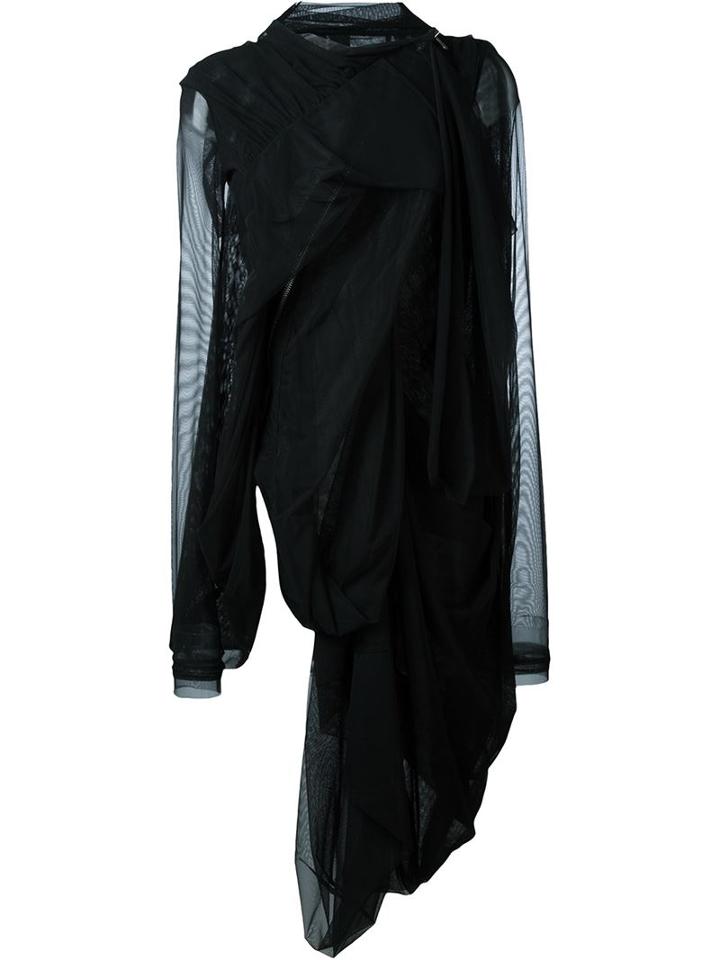 Rick Owens Lilies Sheer Coat
