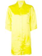 Nina Ricci Short Sleeve Oversized Shirt - Green
