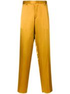 Études First Thing Satin Trousers - Yellow & Orange