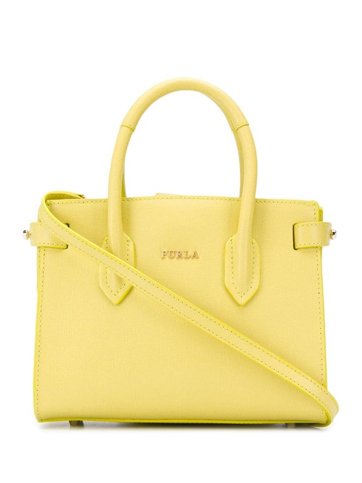 Furla Pin Tote Bag - Green