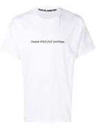 F.a.m.t. Reselling Print T-shirt - White