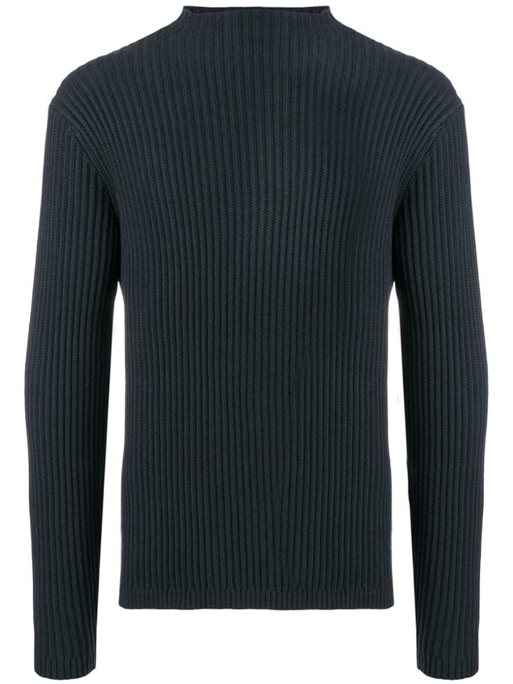 Rrd Ribbed Jumper - Blue