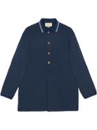 Gucci Piquet Polo - Blue