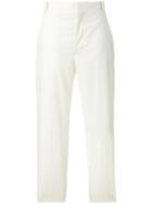 Haider Ackermann Straight-leg Trousers, Women's, Size: 36, Yellow/orange, Cotton/wool