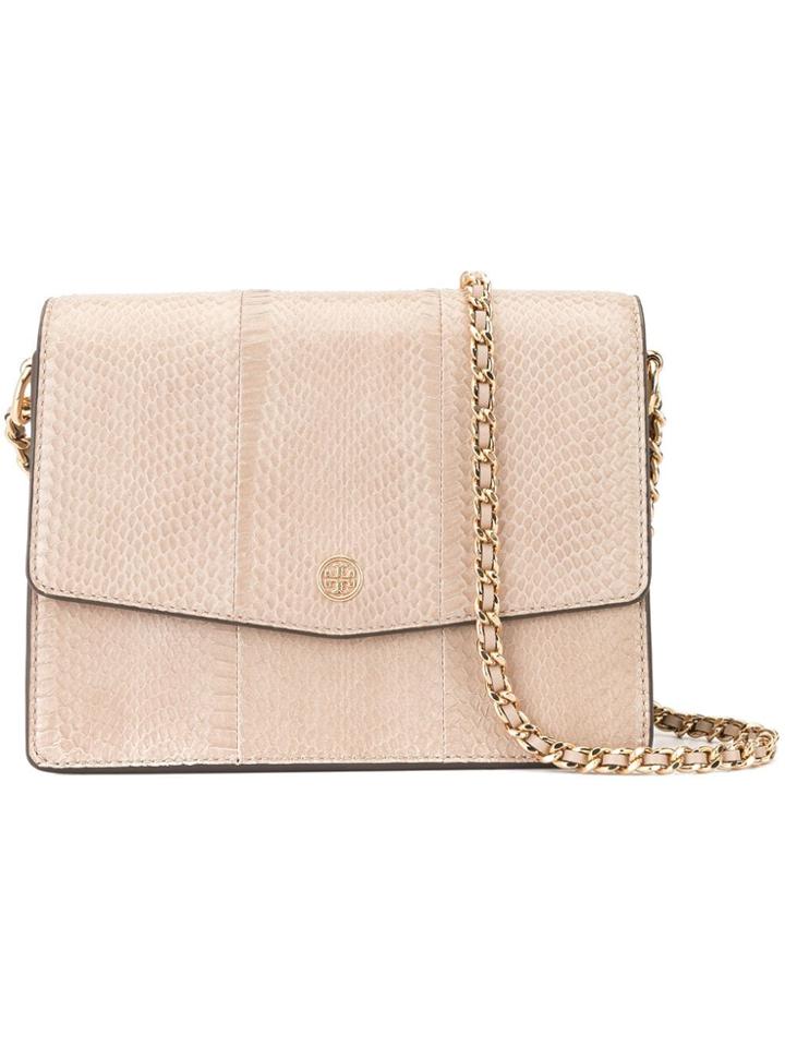 Tory Burch Snakeskin Effect Bag - Neutrals