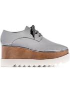 Stella Mccartney Britt Lace-up Shoes, Women's, Size: 39, Grey, Polyurethane/rubber