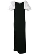Lanvin Puff Sleeved Dress - Black
