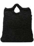 Casey Casey Knitted Tote Bag - Black