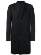 Paul Smith Single Breasted Coat, Men's, Size: 38, Black, Cupro/wool
