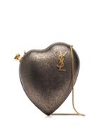 Saint Laurent Heart-shape Mini Bag - Gold