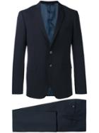 Tonello - Two Piece Suit - Men - Spandex/elastane/cupro/virgin Wool - 48, Blue, Spandex/elastane/cupro/virgin Wool