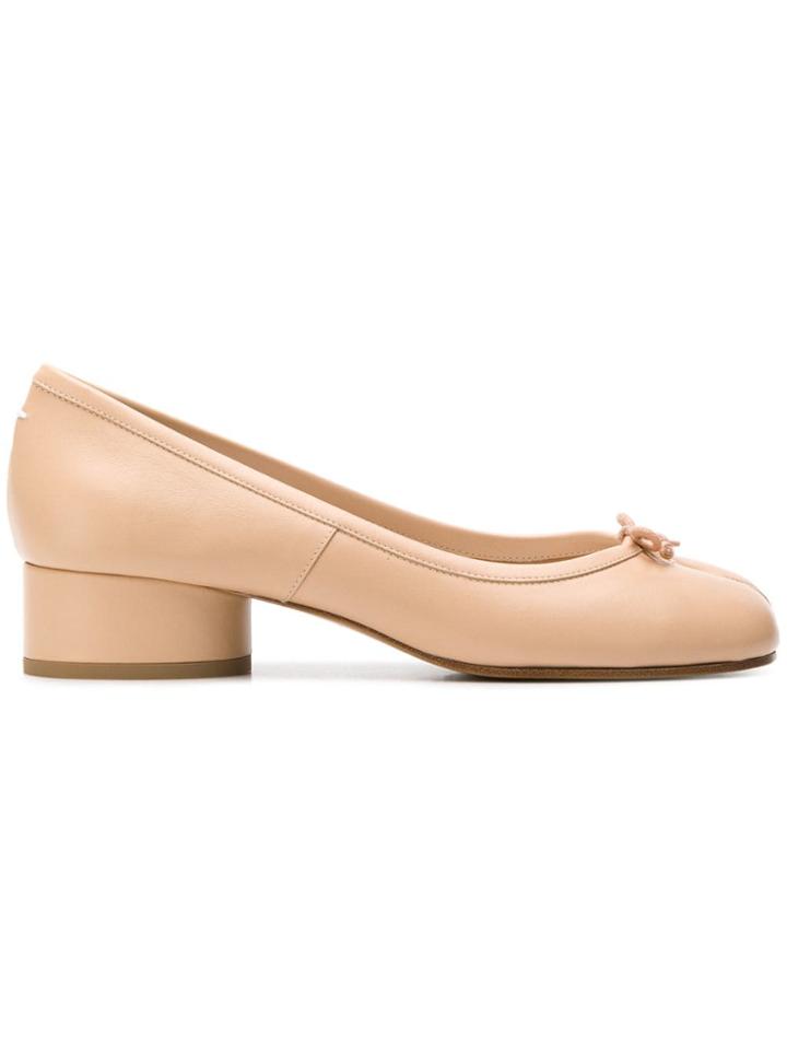 Maison Margiela Tabi Toe Ballerina Pumps - Neutrals