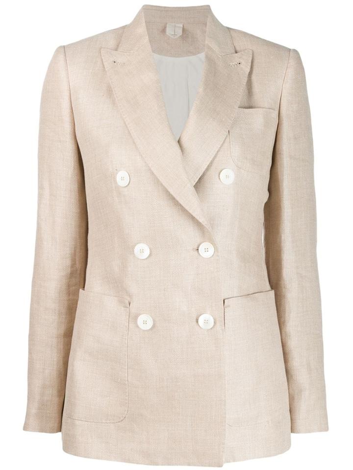 Max Mara Double-breasted Jacket - Neutrals
