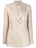 Max Mara Double-breasted Jacket - Neutrals