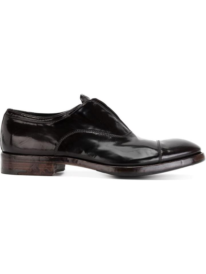 Premiata Laceless Derby Shoes