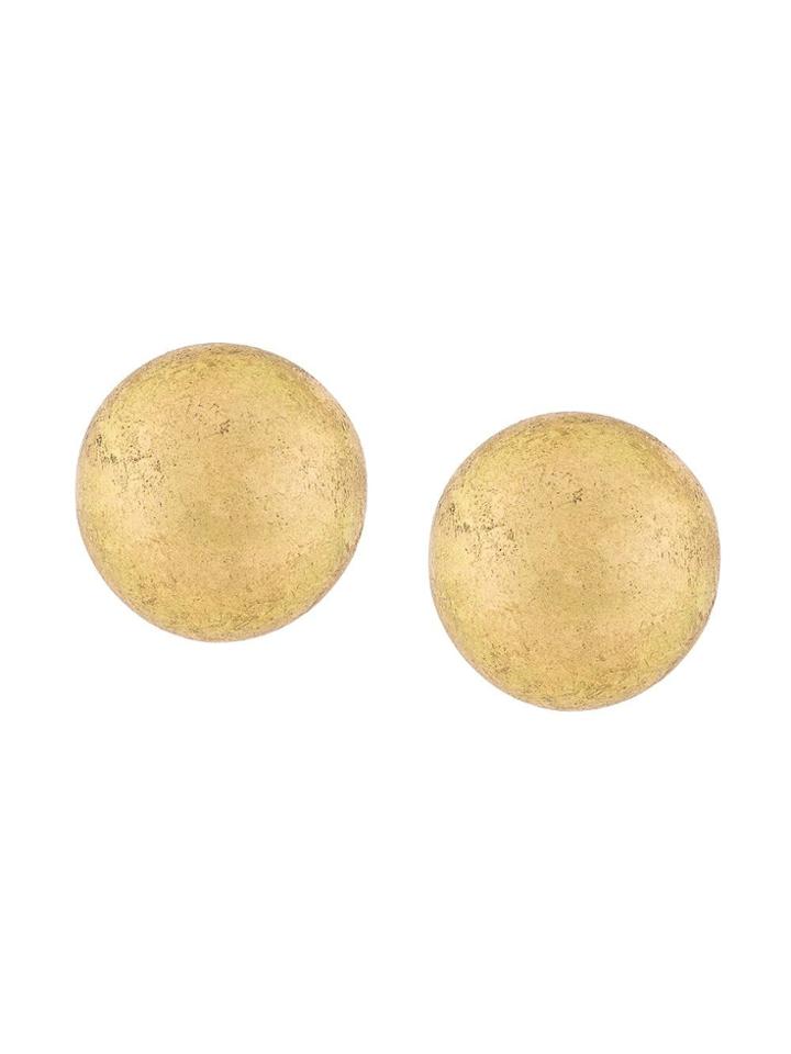 Monies Spherical Earrings - Metallic