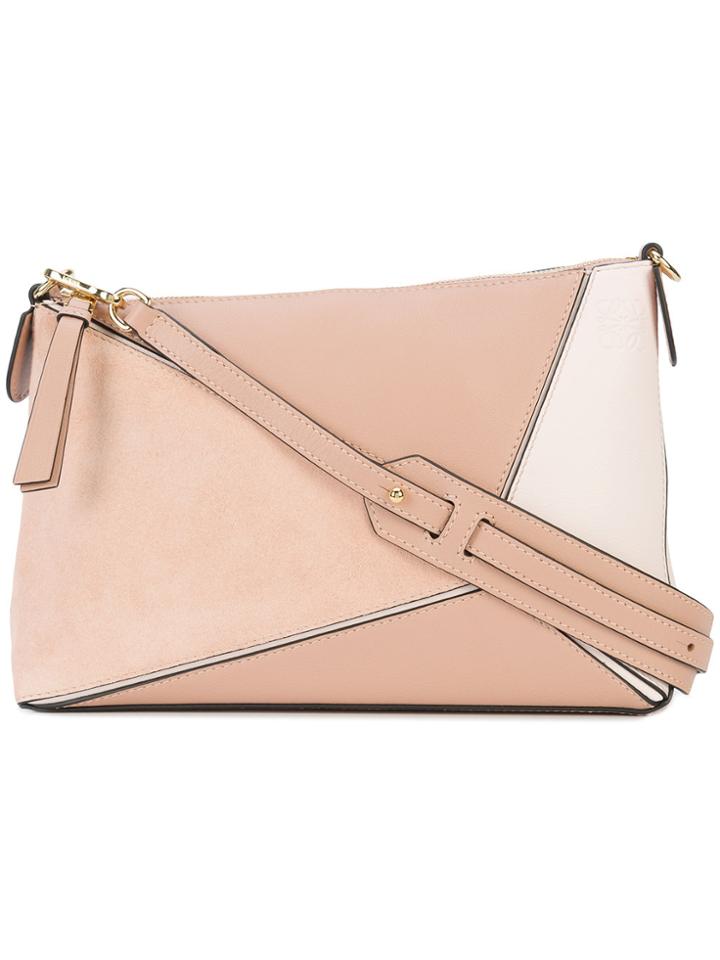 Loewe Puzzle Mini Bag - Pink & Purple
