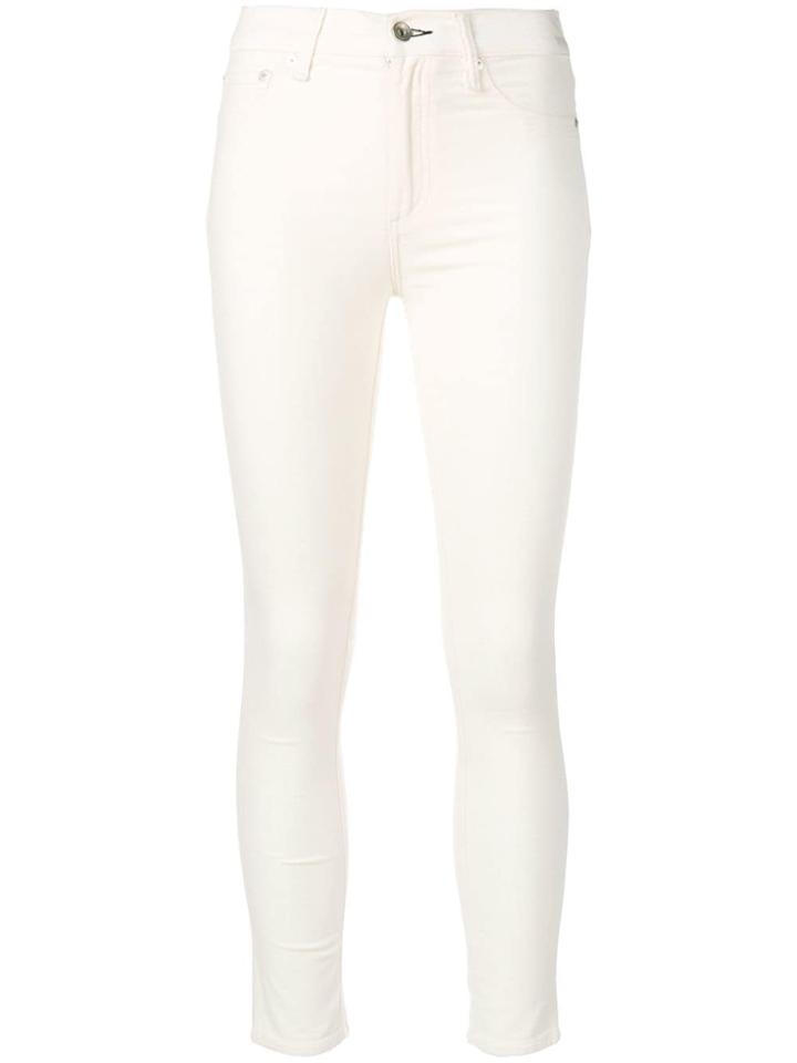 Rag & Bone Velvet Skinny Trousers - White