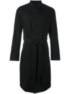 Ann Demeulemeester Buttoned Belted Coat