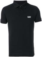 Dust Embroidered Logo Polo Shirt - Black