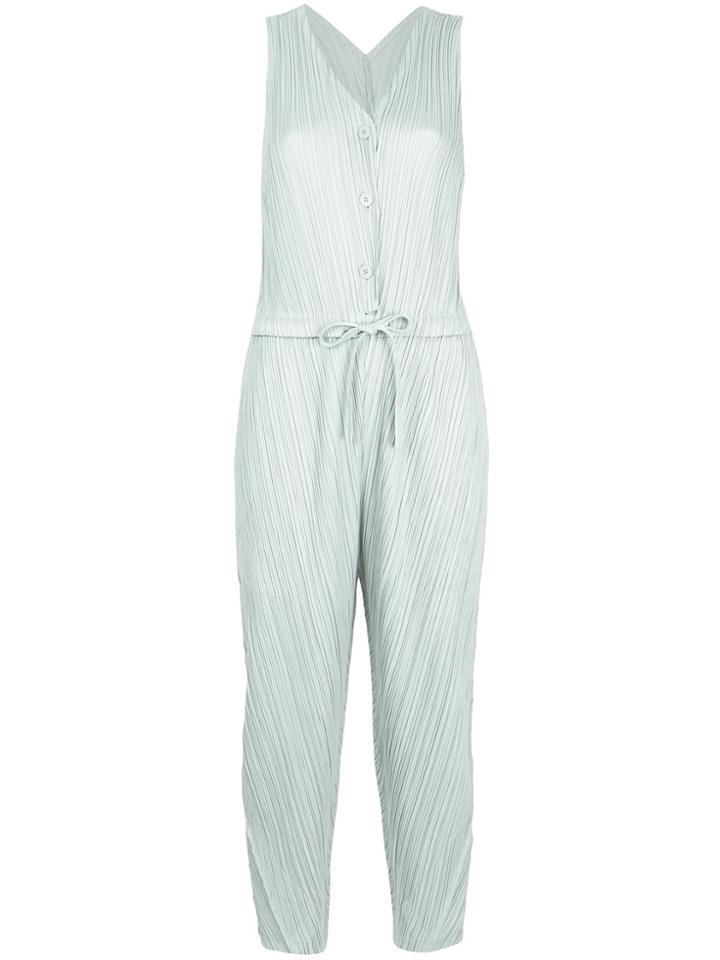 Pleats Please By Issey Miyake Thicker Bounce Jumpsuit - Green