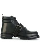 Valentino Valentino Garavani Strap Detail Boots - Black