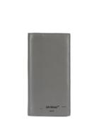 Off-white Long Bi-fold Wallet - Grey