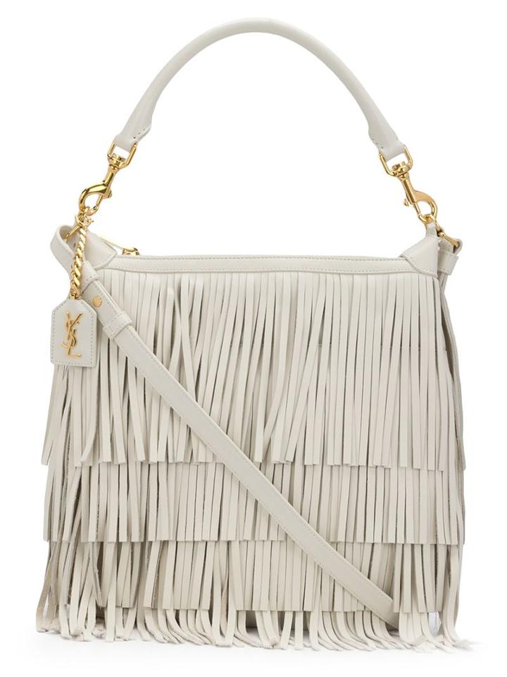 Saint Laurent 'emmanuelle' Shoulder Bag, Women's, White