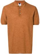 Mc Lauren Fine Knit Polo Shirt - Brown