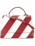 Tammy & Benjamin Alexia Tote Bag, Women's, Red, Calf Leather/suede