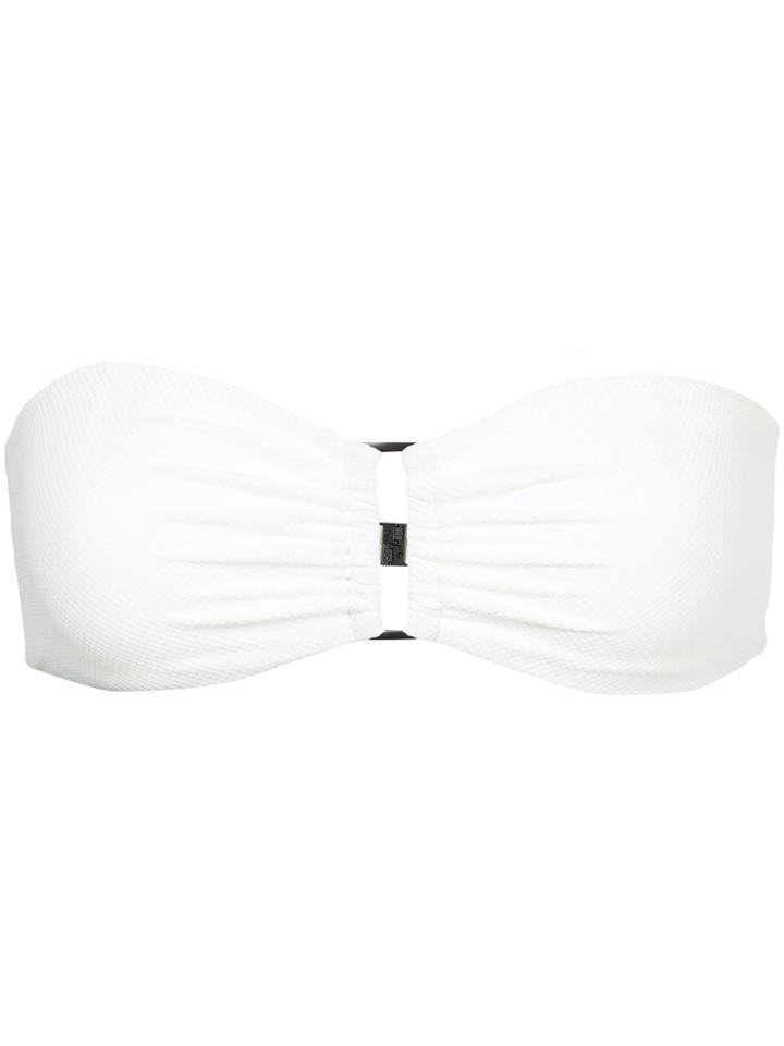 Matteau The Bandeau Bikini Top - White