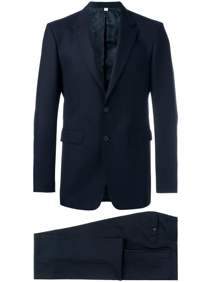 Burberry Classic Two Piece Suit - Blue