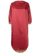 Pose Arazzi Asymmetric Midi Dress - Red