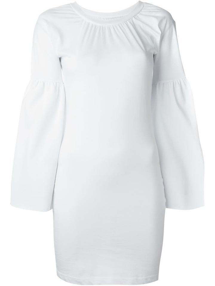Mm6 Maison Margiela Flared Sleeve Mini Dress