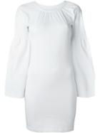 Mm6 Maison Margiela Flared Sleeve Mini Dress