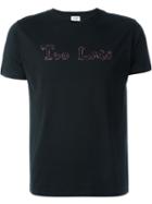 Saint Laurent - Too Late T-shirt - Men - Cotton - M, Black, Cotton
