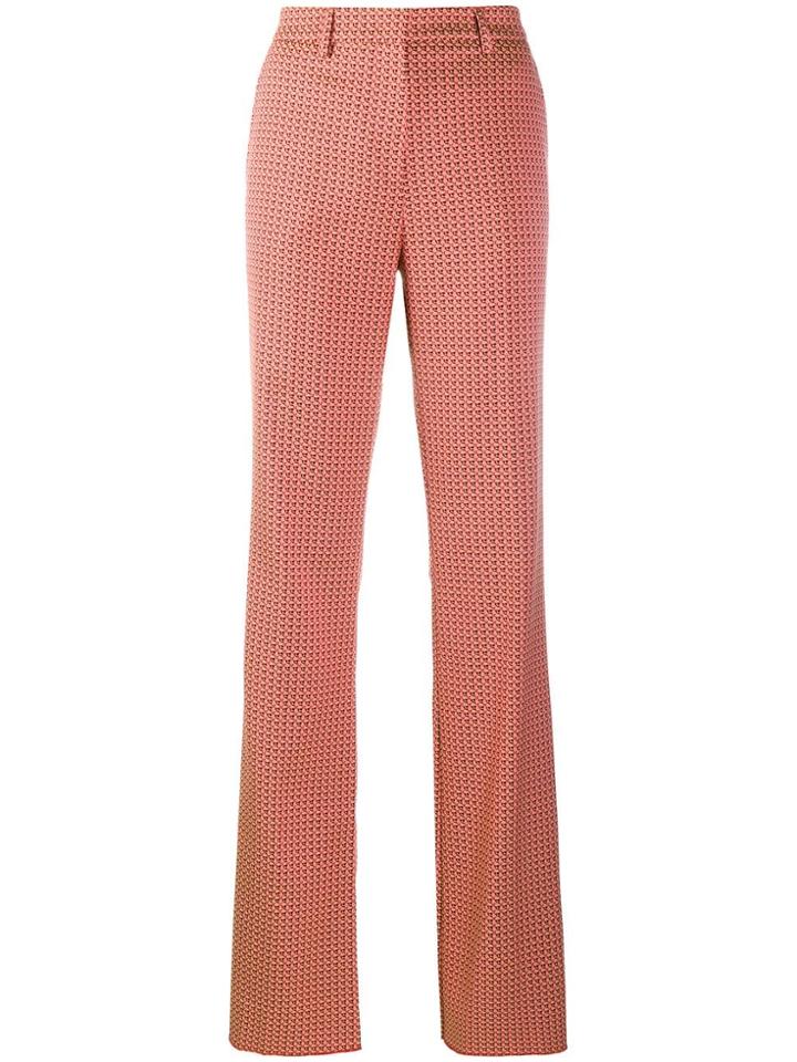 Etro High Waisted Trousers - Pink