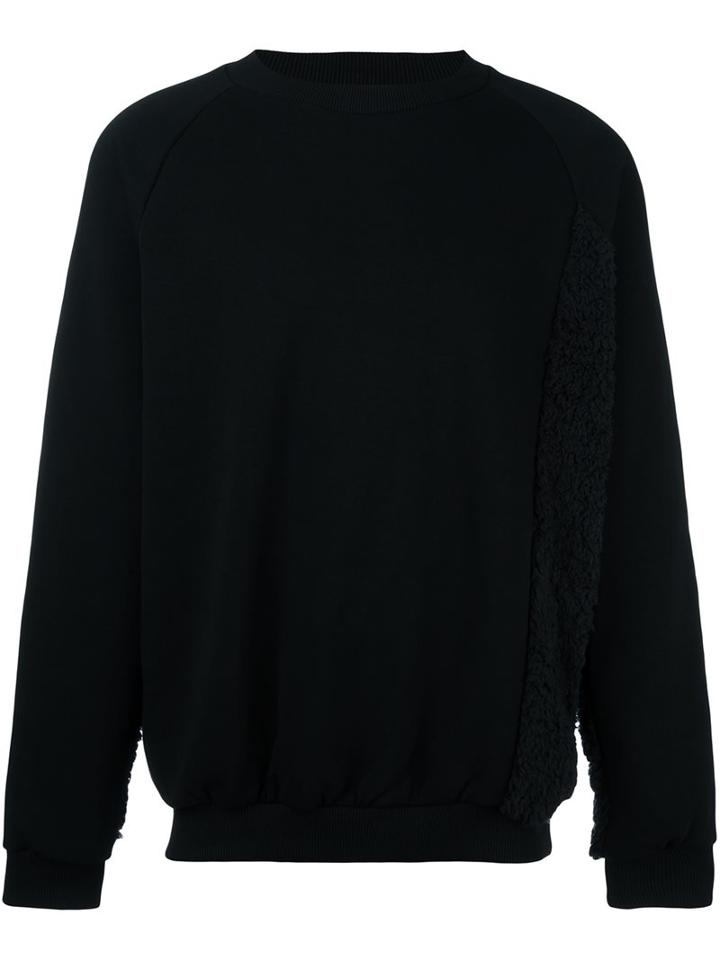 Cottweiler Contrast Texture Detail Sweatshirt