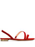 Nicholas Kirkwood Exclusive Casati Pearl Sandals - Red