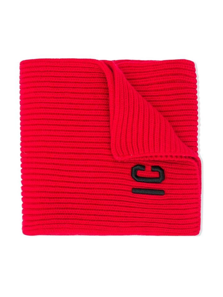 Dsquared2 Kids Icon Knitted Scarf