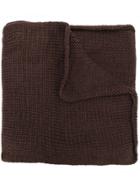 Cherevichkiotvichki Chunky Knit Scarf - Brown