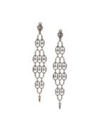 Loree Rodkin Diamond Chandelier Earrings, Women's, Black
