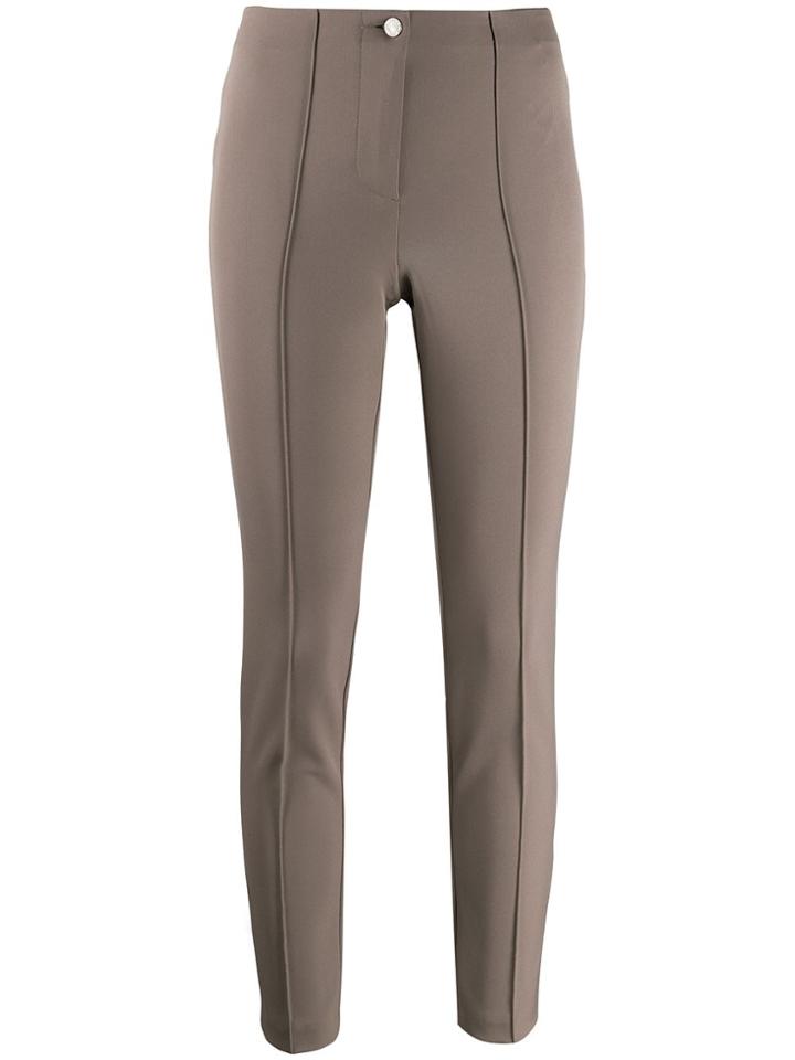 Cambio Slim-fit Trousers - Brown