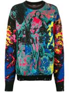 Diesel Embroidered Jumper - 900a Multicolor