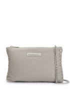 Marc Ellis Logo Zipped Clutch - Grey