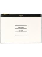 Thom Browne Paper Label Small Tablet Holder - Black